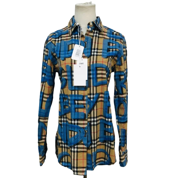 妃鱼/博柏利/棉/衬衫/95新/琰二05