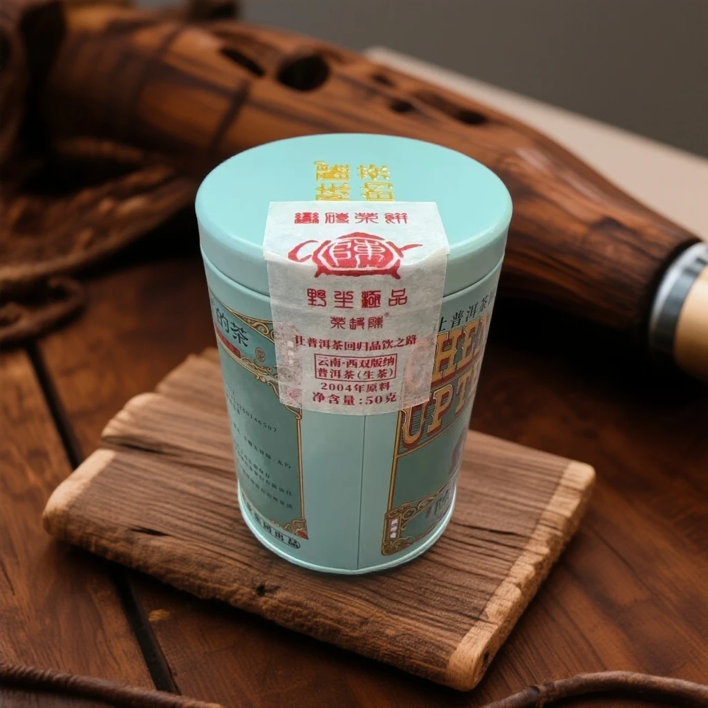 陈醒的茶茶壶陈蛮砖野生j品 品鉴50g/罐