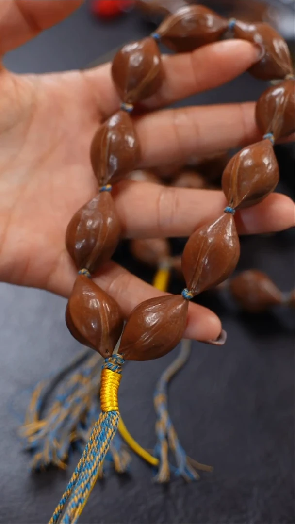手串/手链橄榄核九林核雕文玩作品+