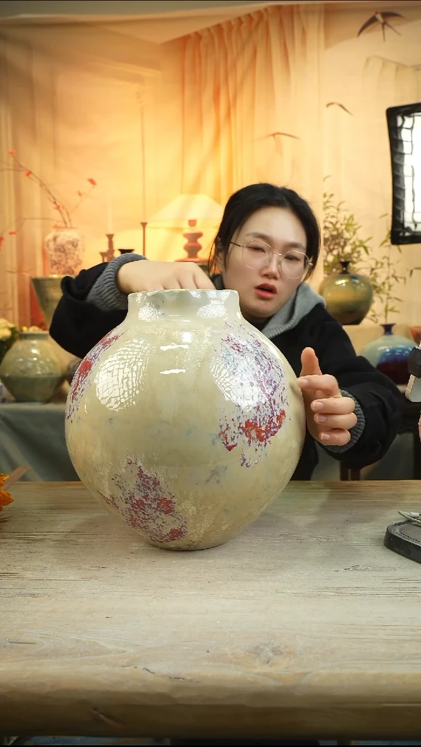 高度32口径12 陶瓷花瓶