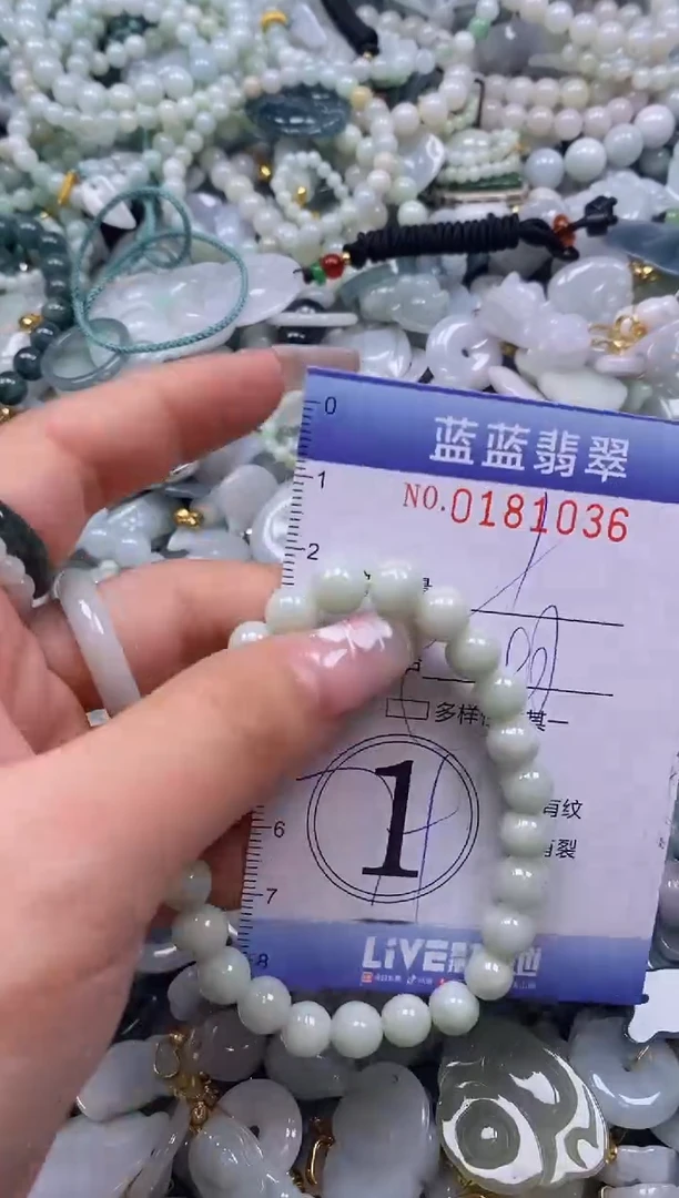 【闪购商品】翡翠颈饰未镶嵌闪购0181036多样性发其一