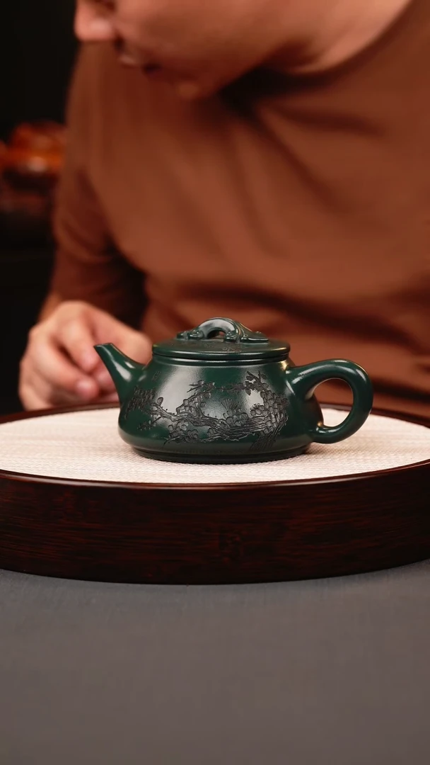 茶壶紫砂九林君子兰梅花如意剑流石瓢