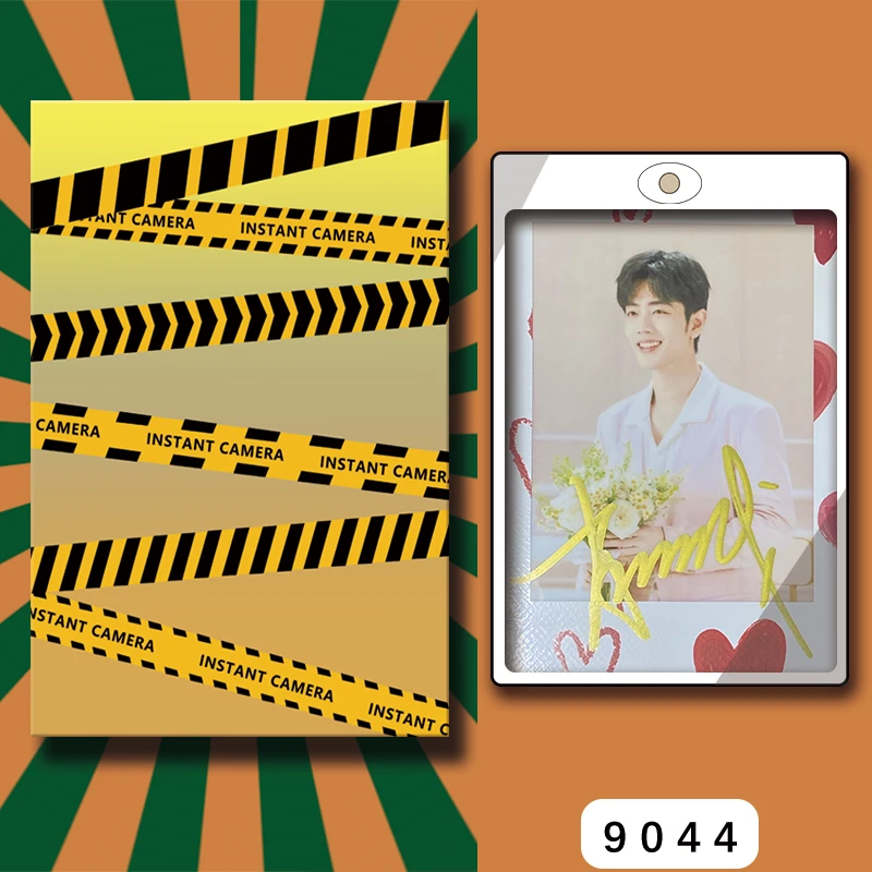 D9044【肖战】 正品拍立得照片 爱心