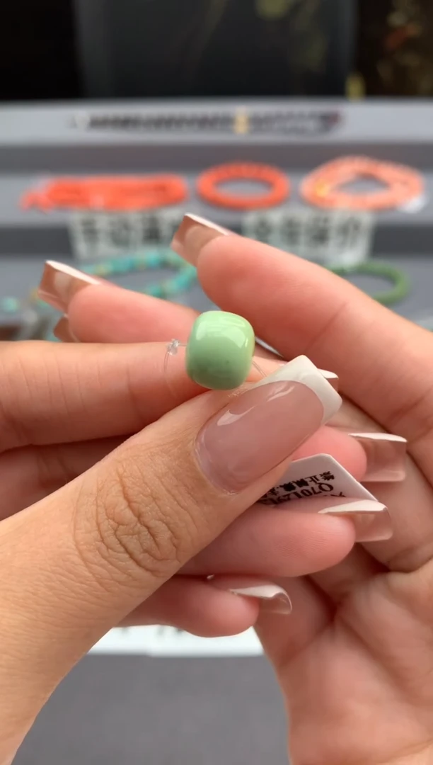 未镶嵌绿松石单珠顺.C102