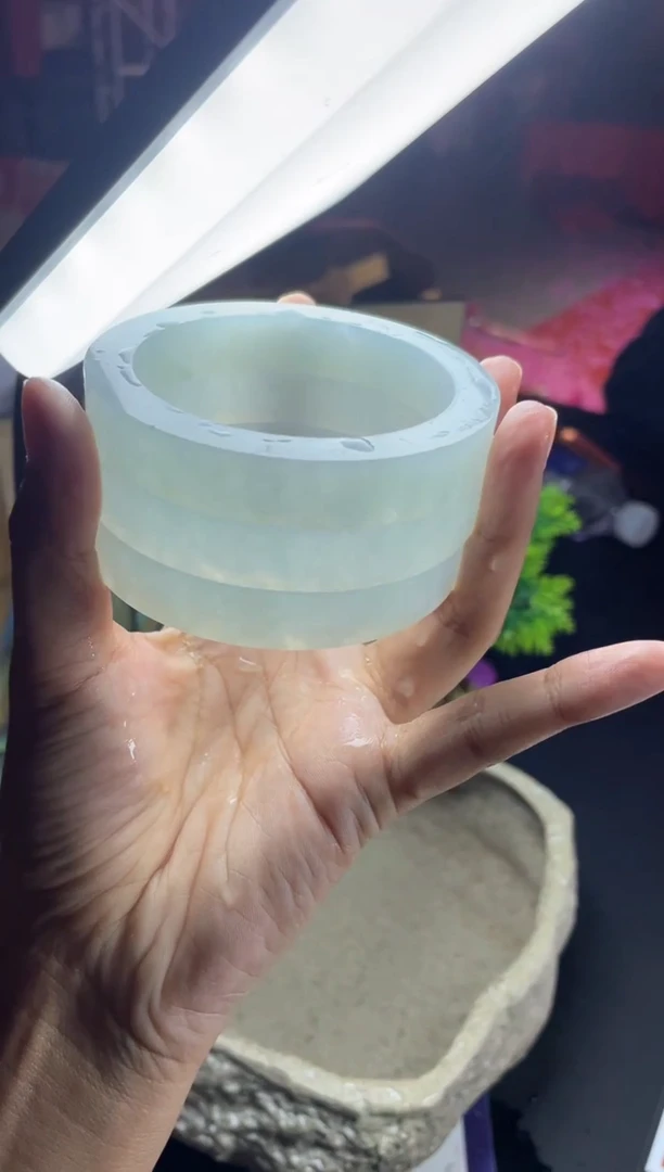 未镶嵌手镯定制翡翠正圈AJC11SZDZS