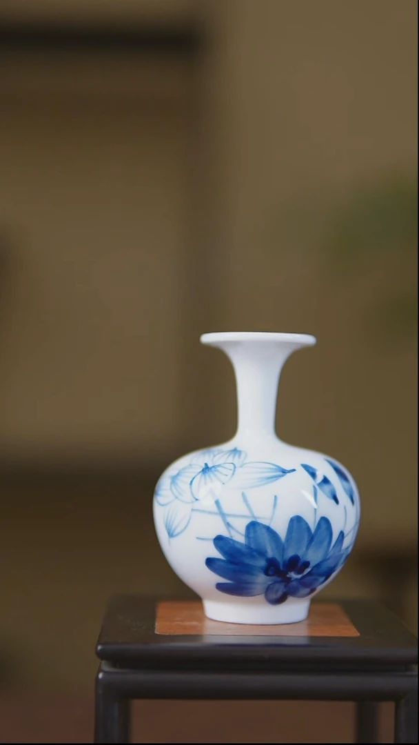 摆件景德镇陶瓷小花瓶22