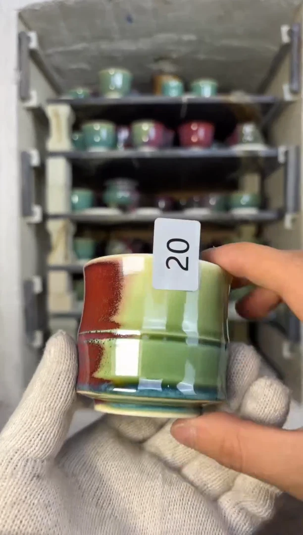 【闪购商品】摆件钧瓷窑变精品茶器