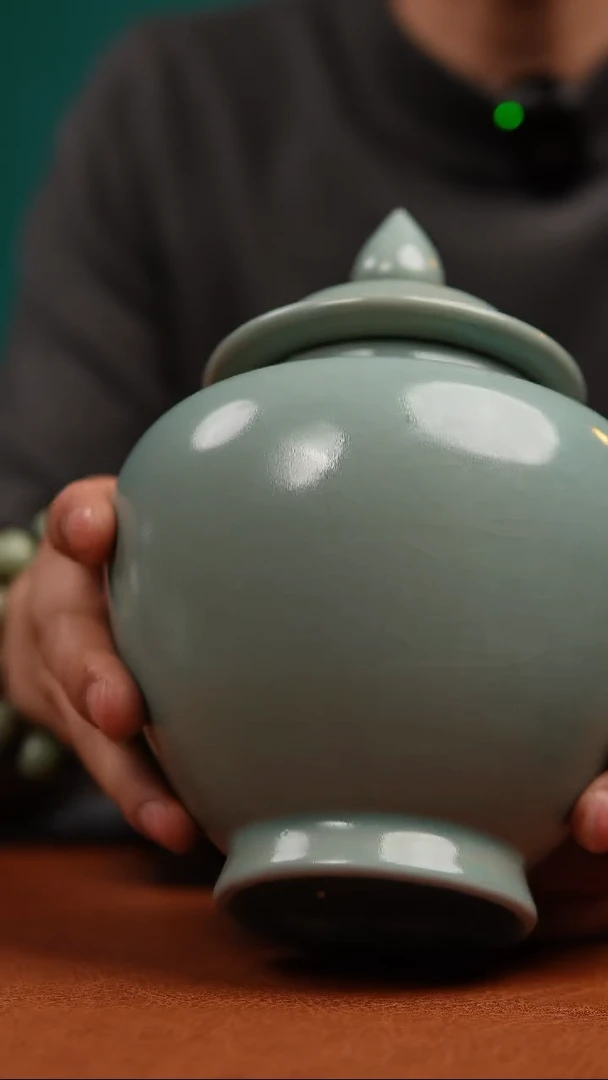 【闪购商品】瓷片手工仿古将军罐茶叶罐