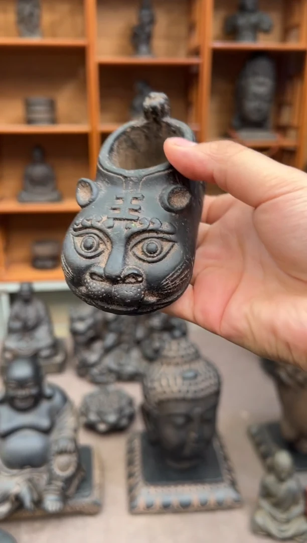 陶土【火山泥】虎头鞋