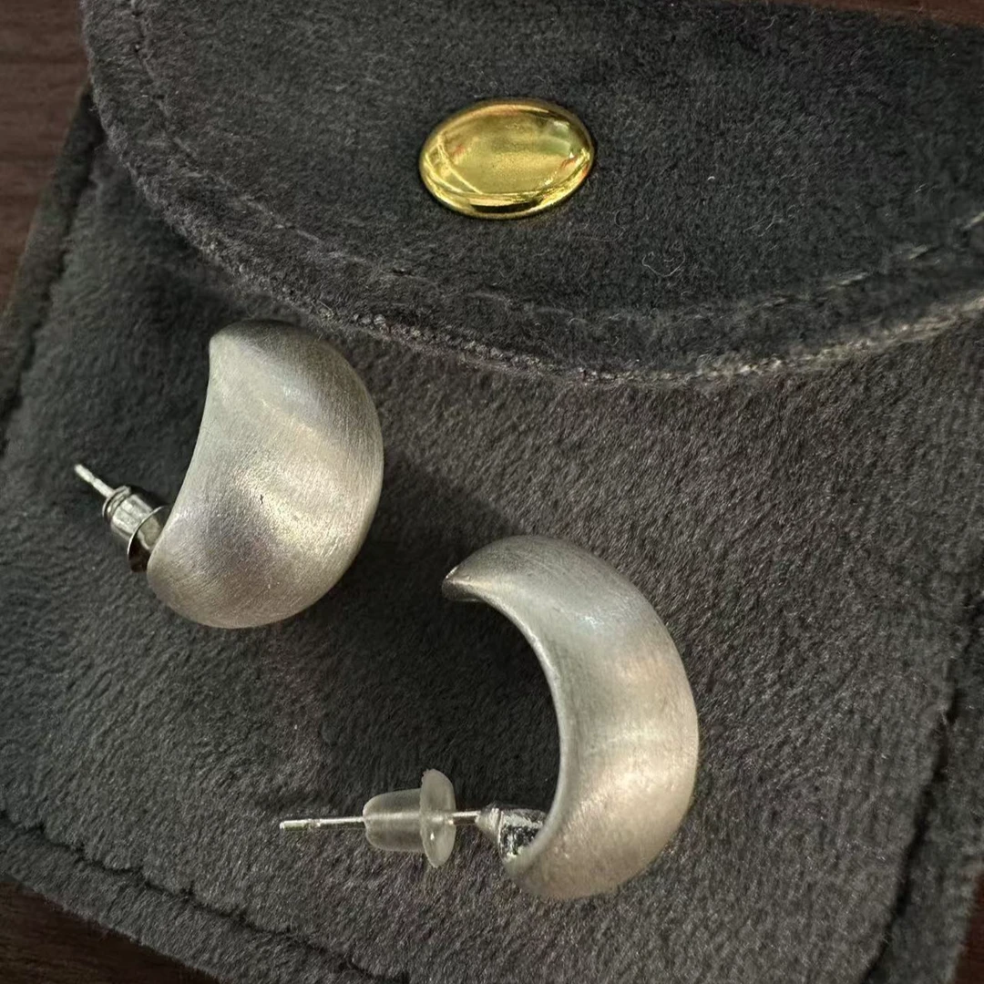 925银耳饰 喜家浮力-女简约气质高级感饰品