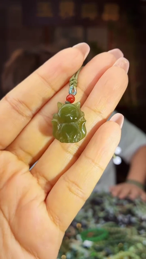 和田玉未镶嵌挂件多样性发货拍一发一