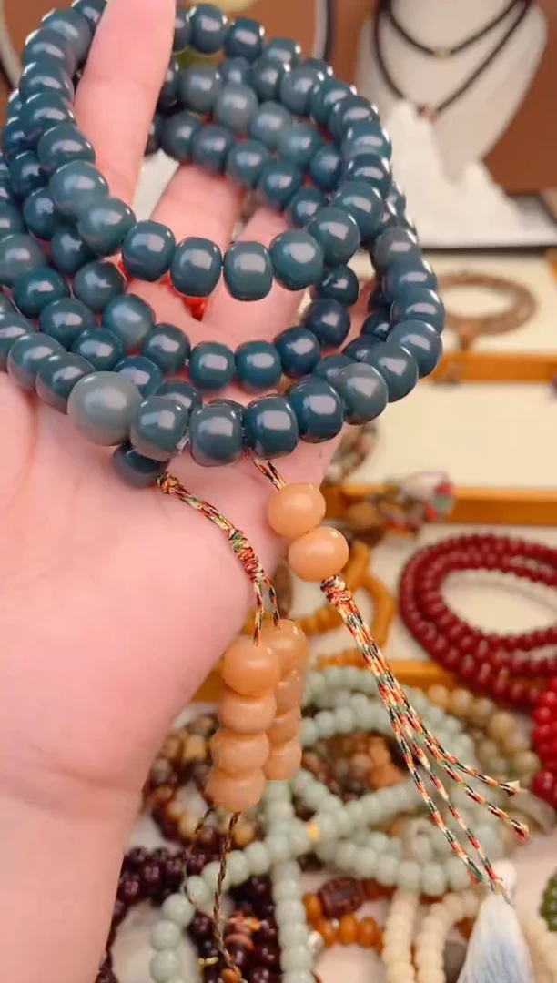 【闪购商品】菩提根/象牙果手串千里江山108颗