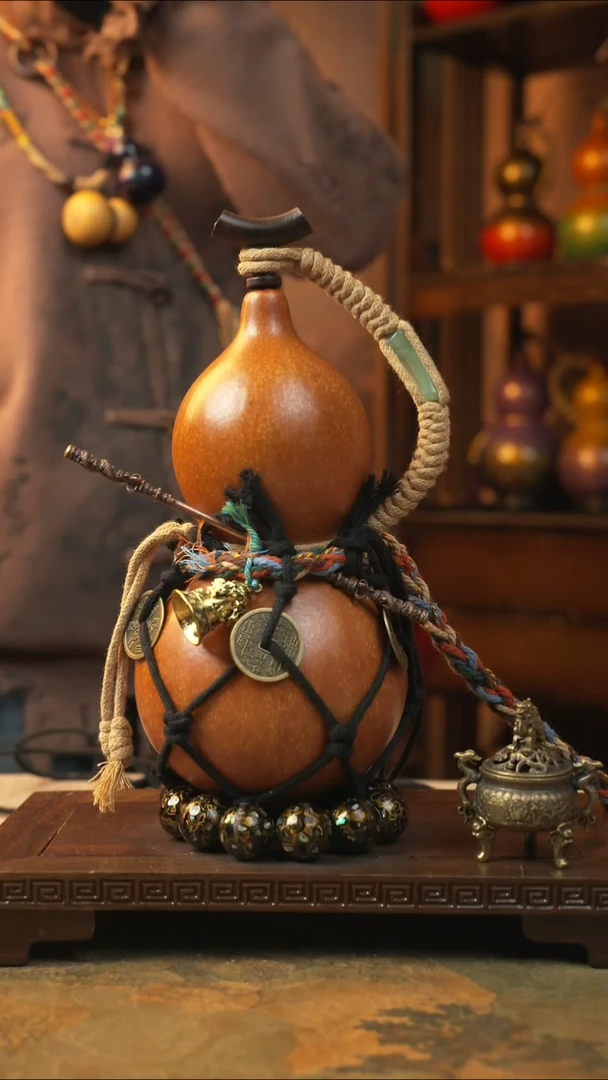 168大漆一物一拍记葫堂出品【不带手串】