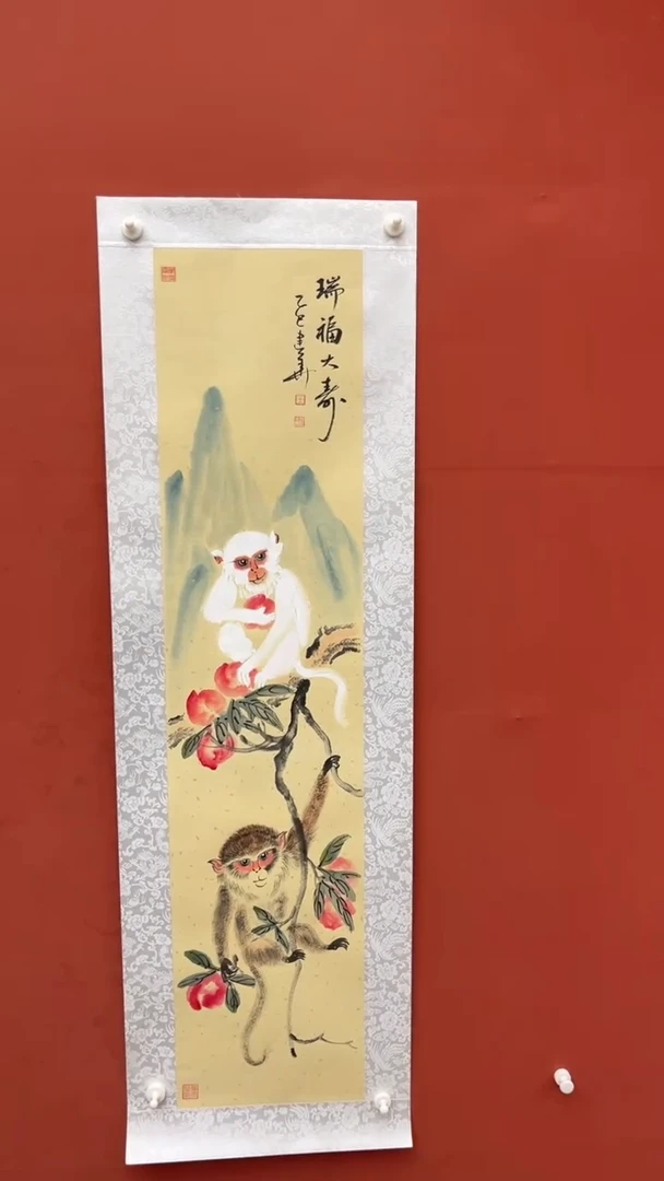 国画老师现场创作  86