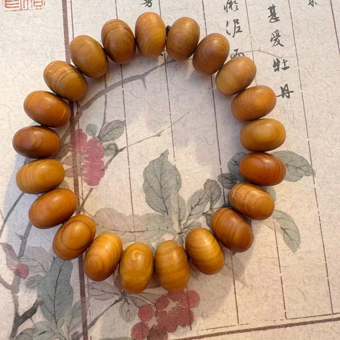 崖柏算盘单圈手串D112