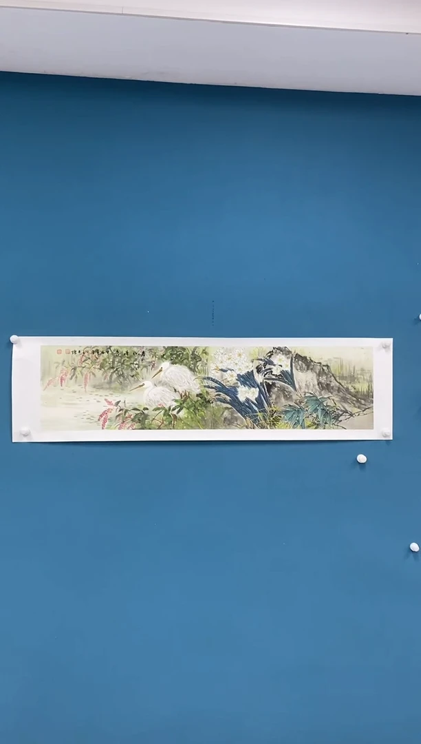 【闪购商品】国画1.28-王夫怀-四尺对开30