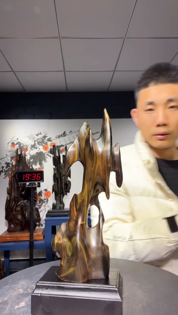 【闪购商品】金丝楠木雕金丝楠木工艺品摆件