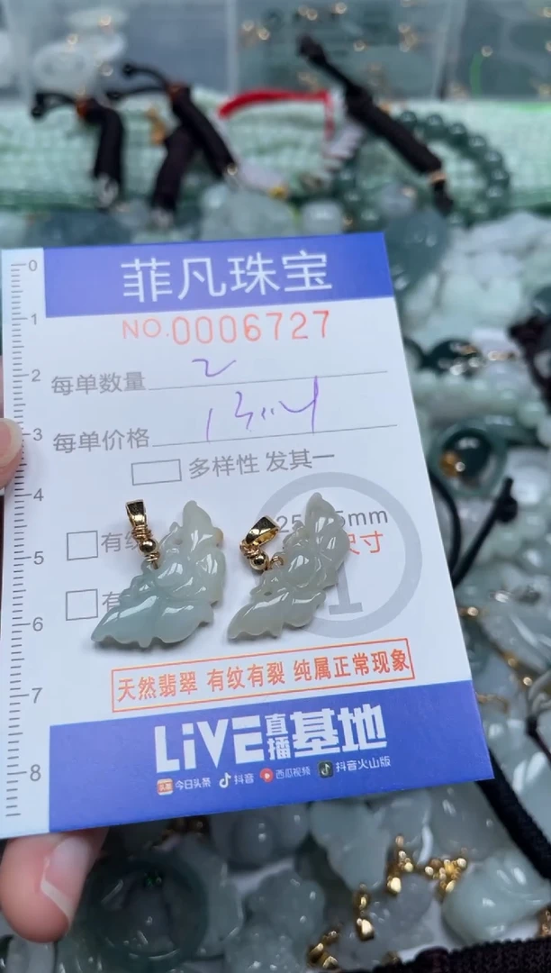 【闪购商品】翡翠颈饰未镶嵌00..6727