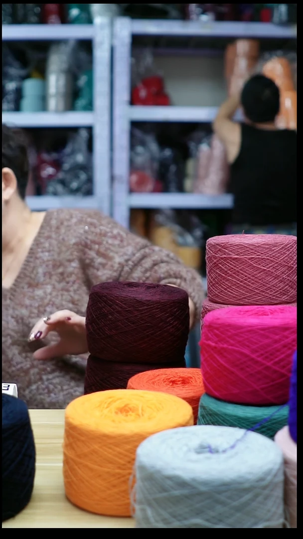 羊绒欢姐编织E032