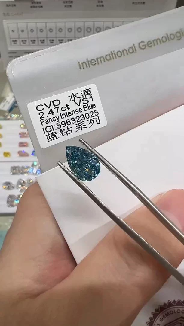 【闪购商品】实验室培育钻石裸石未镶嵌@2.47 ct 先鉴赏,再定制!
