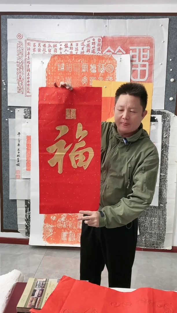 拓片用纸印石111