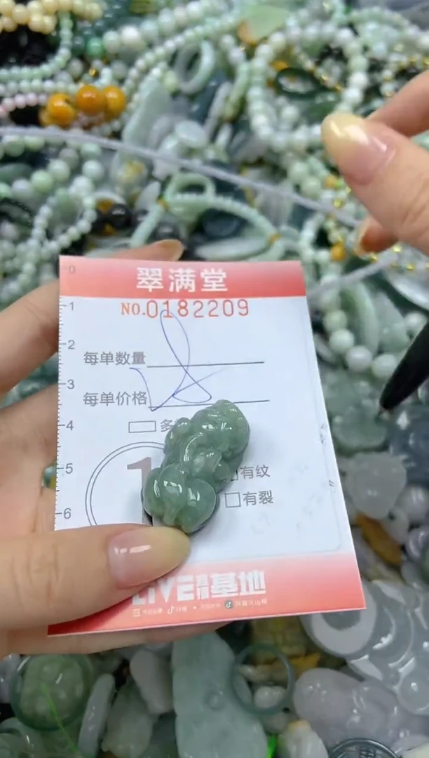 颈饰未镶嵌翡翠闪购0182209