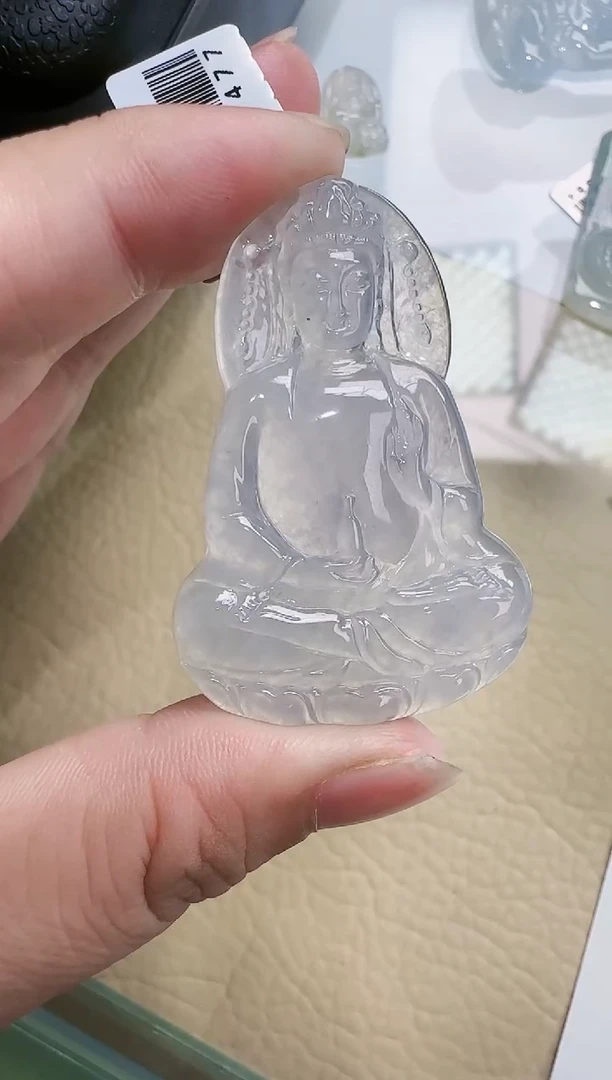 翡翠未镶嵌颈饰缅甸翡翠a货1