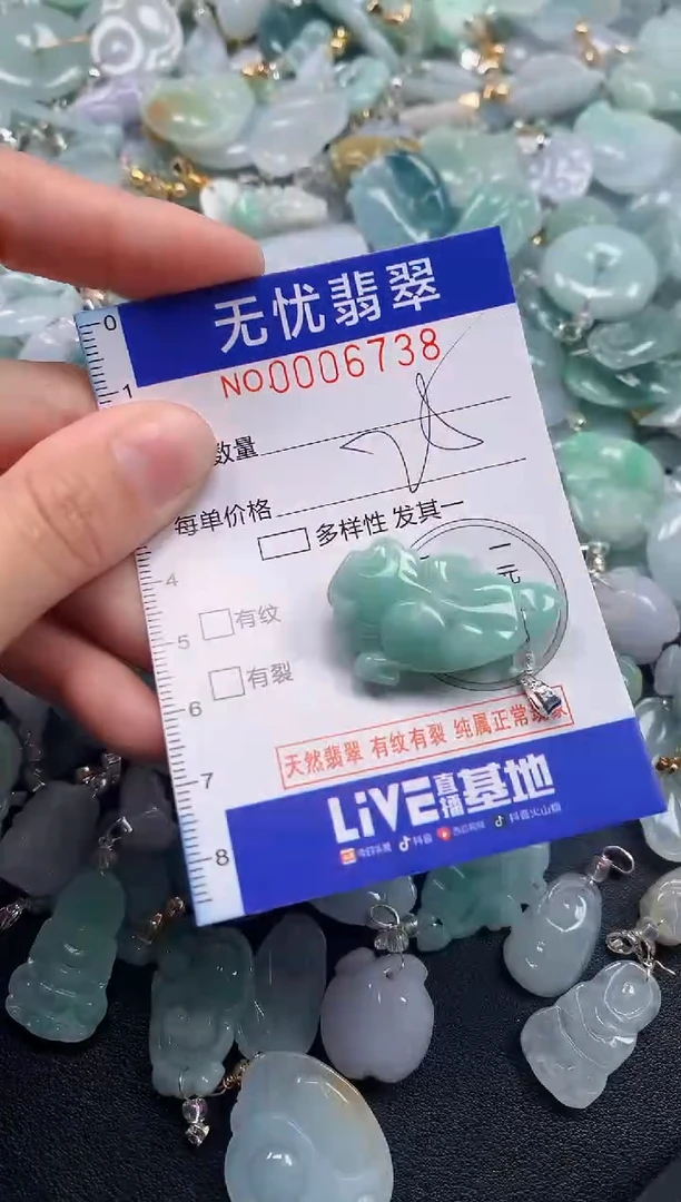 颈饰未镶嵌翡翠6738