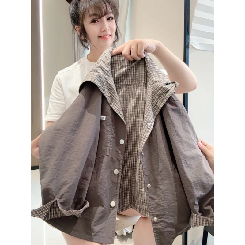 男童外套春秋装2026新款儿童拼接假两件连帽上衣男孩帅气秋季衣服