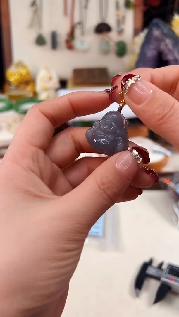 未镶嵌和田玉吊坠@@F921D019427