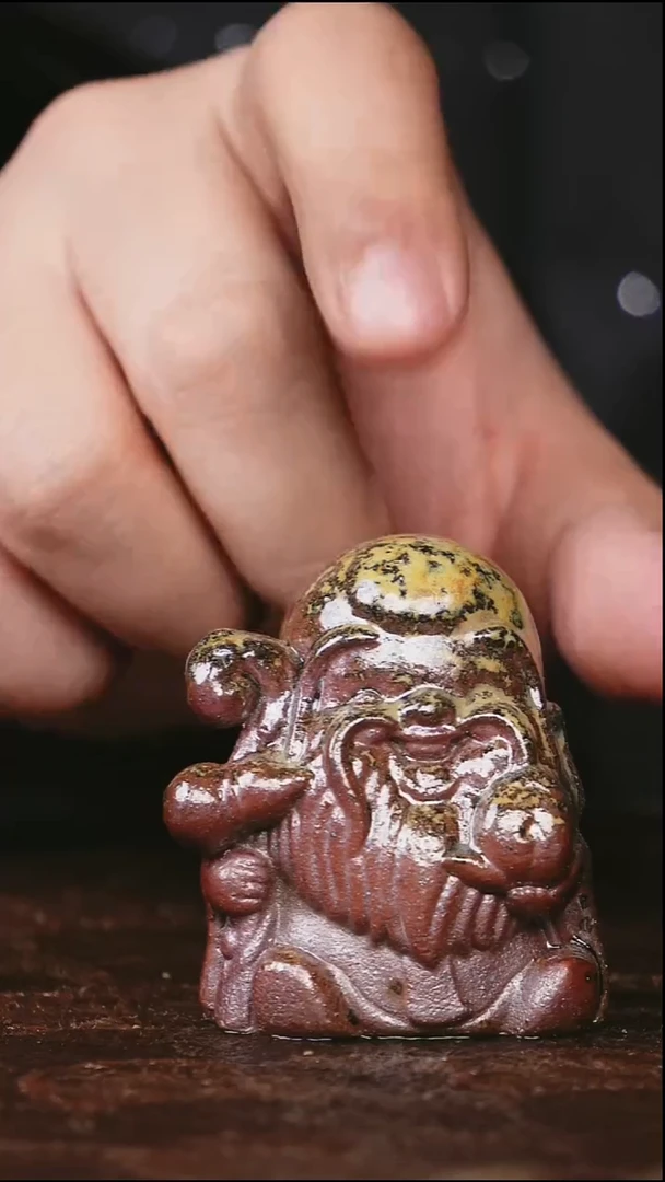 紫砂茶盘柴烧 微瑕茶宠