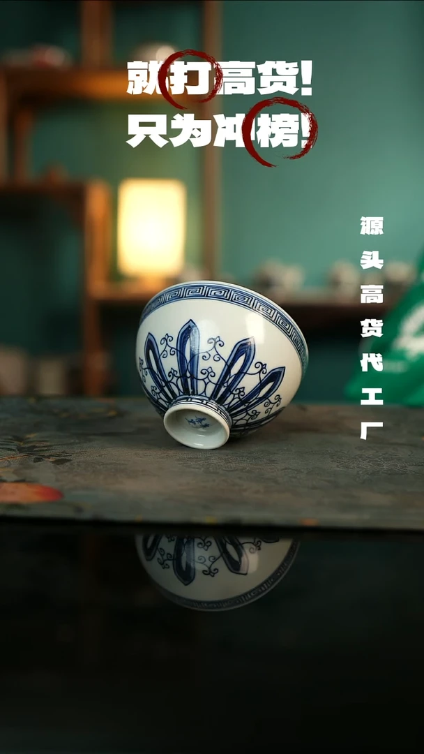 景德镇手工手绘主人杯