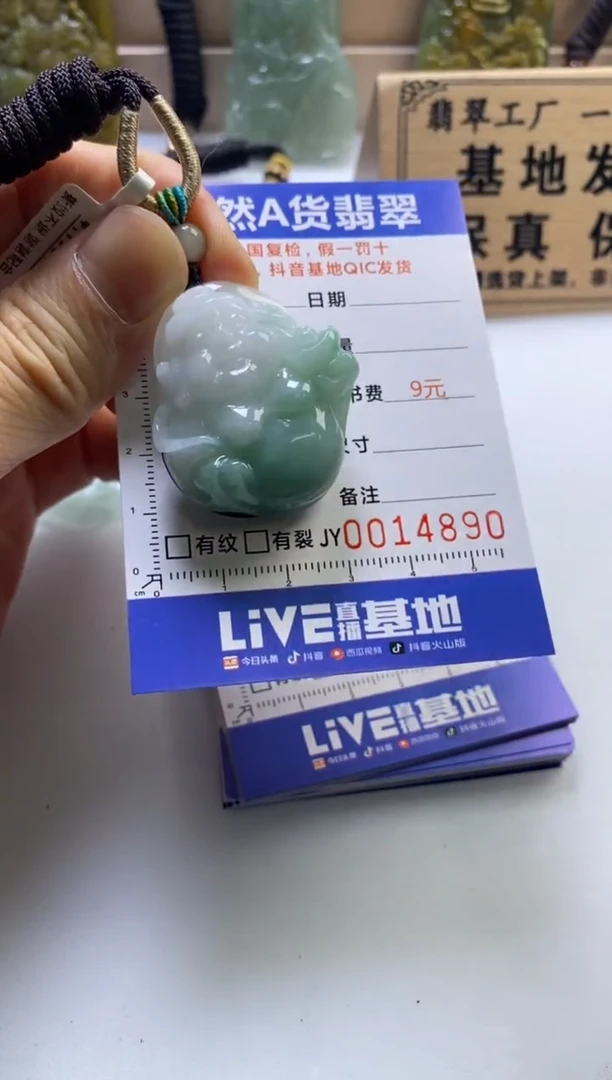 颈饰未镶嵌翡翠
