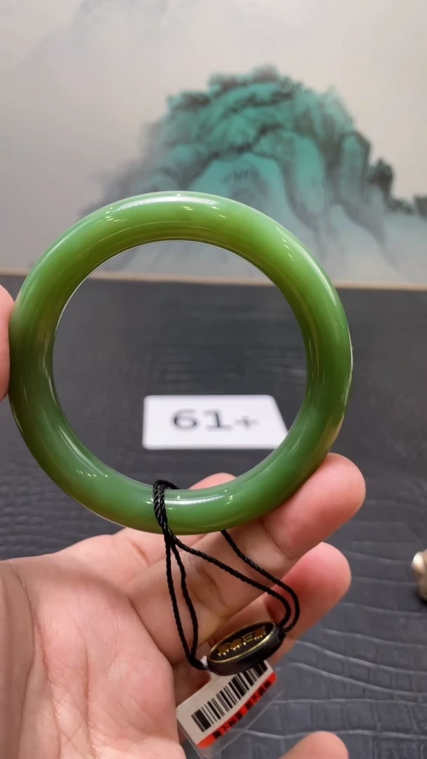 未镶嵌手镯和田玉（碧玉）C**i61+