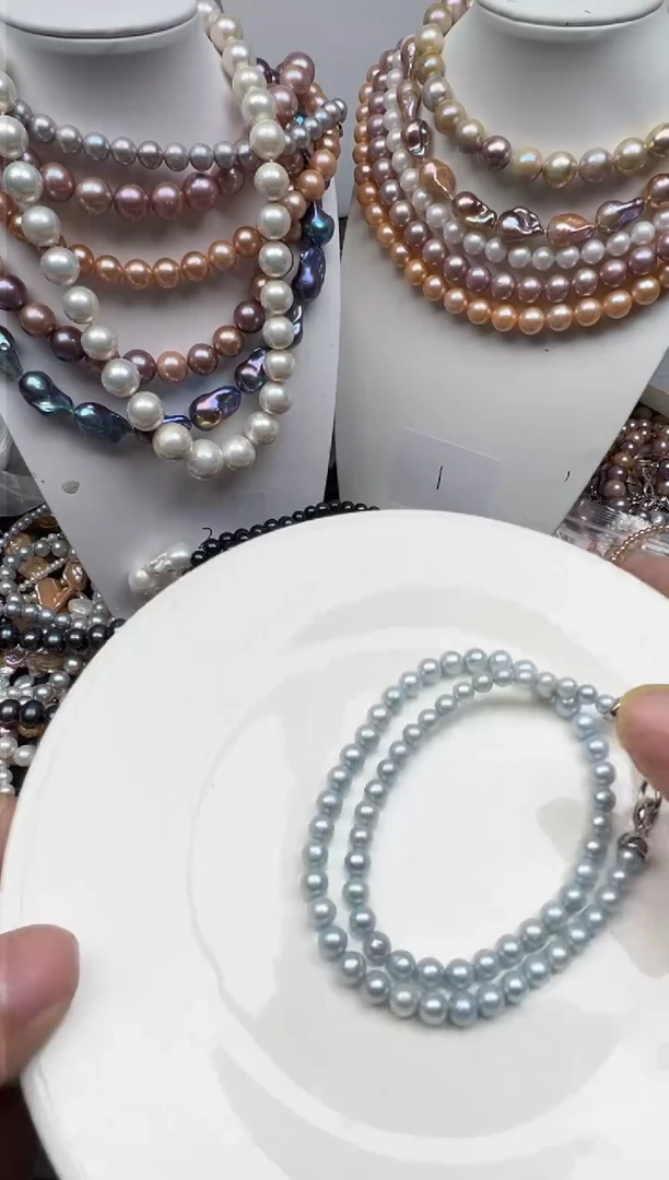 【闪购商品】淡水珍珠颈饰未镶嵌1