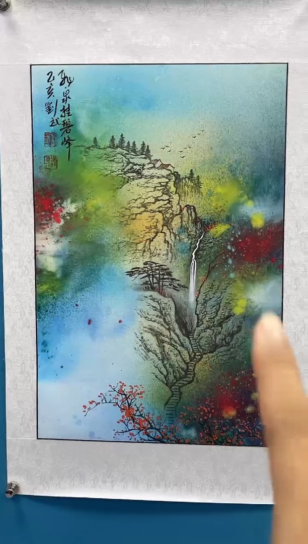 国画闪电购刘武绘画2