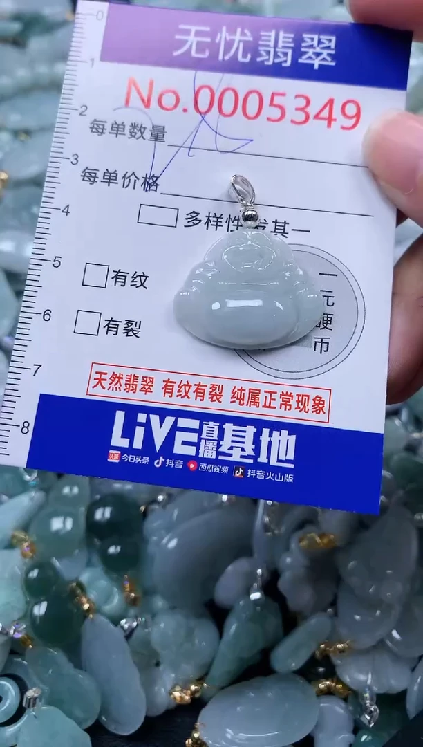 颈饰未镶嵌翡翠5349