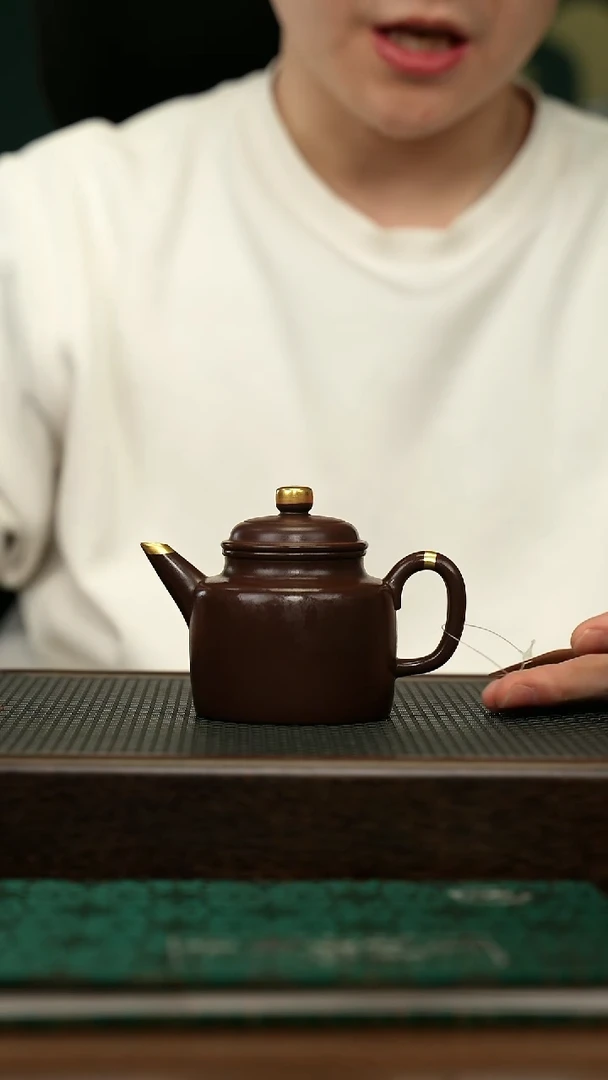 【闪购商品】紫砂茶壶宜兴原矿 手工 紫砂壶容量160CC