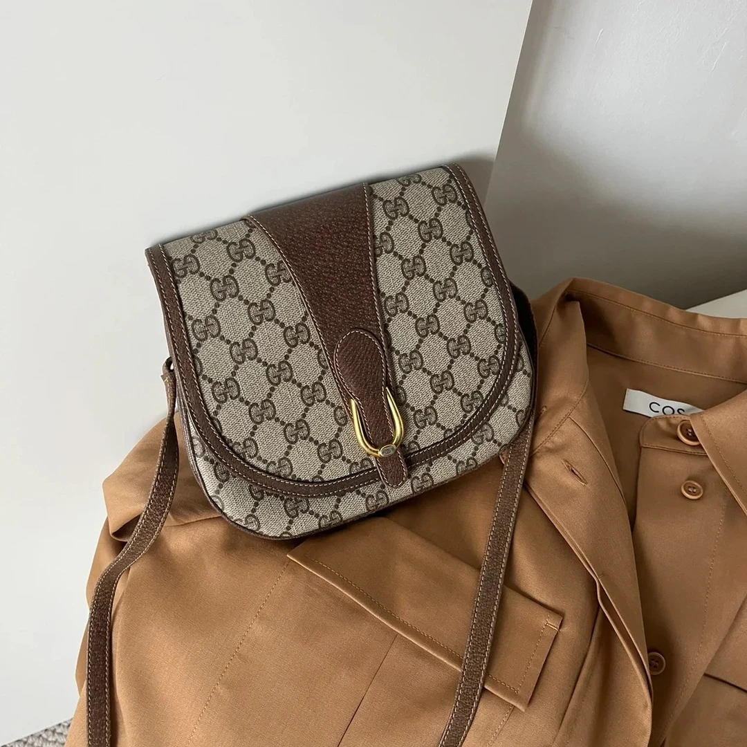 95新 GUCCI/古驰 G专属/古驰斜挎马鞍/18016