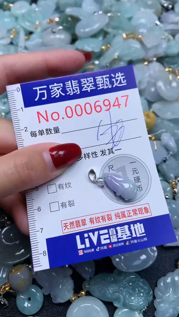 颈饰未镶嵌翡翠6947