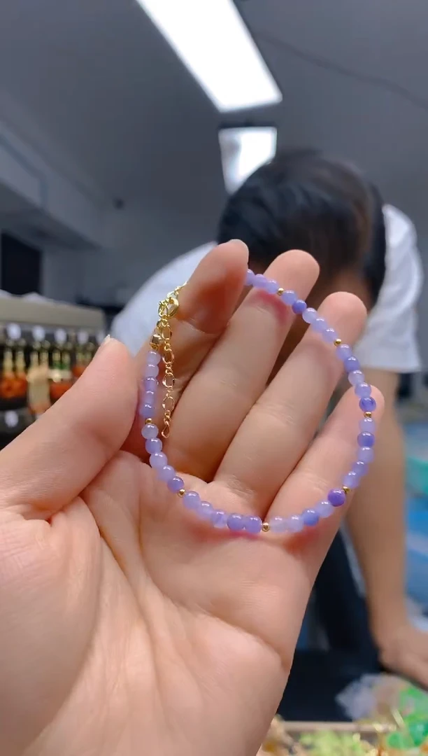 【闪购商品】翡翠耳饰合金0212翡翠手链