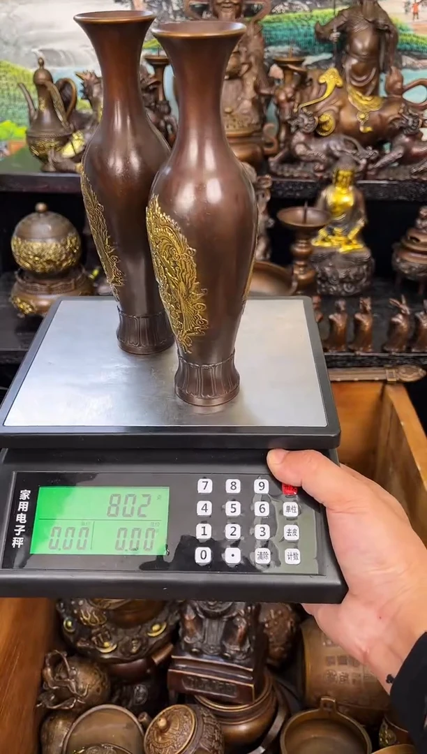 鹏哥雅集铜器 甄选摆件
