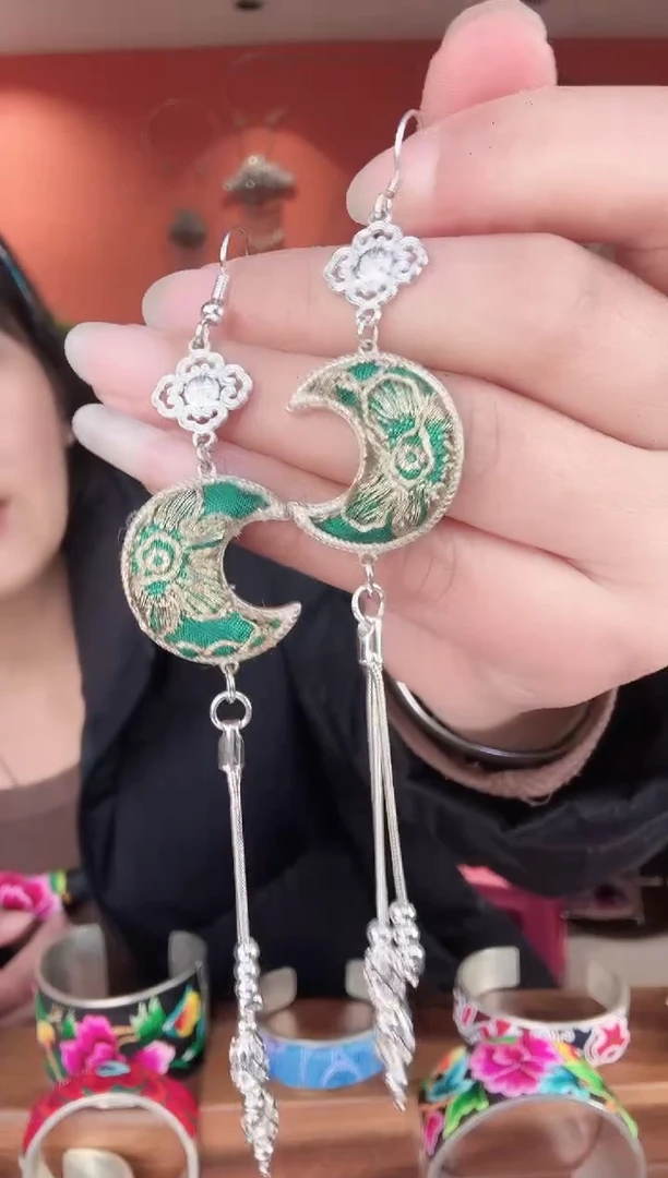 长红绣艺坊耳环11