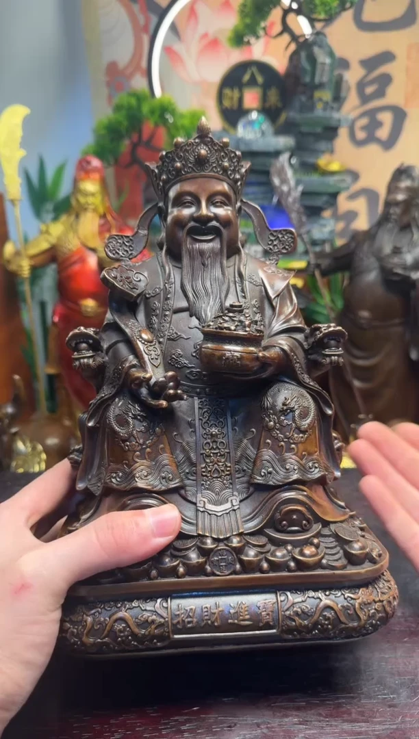 潼潼古铜只卖真铜！（大坐财）