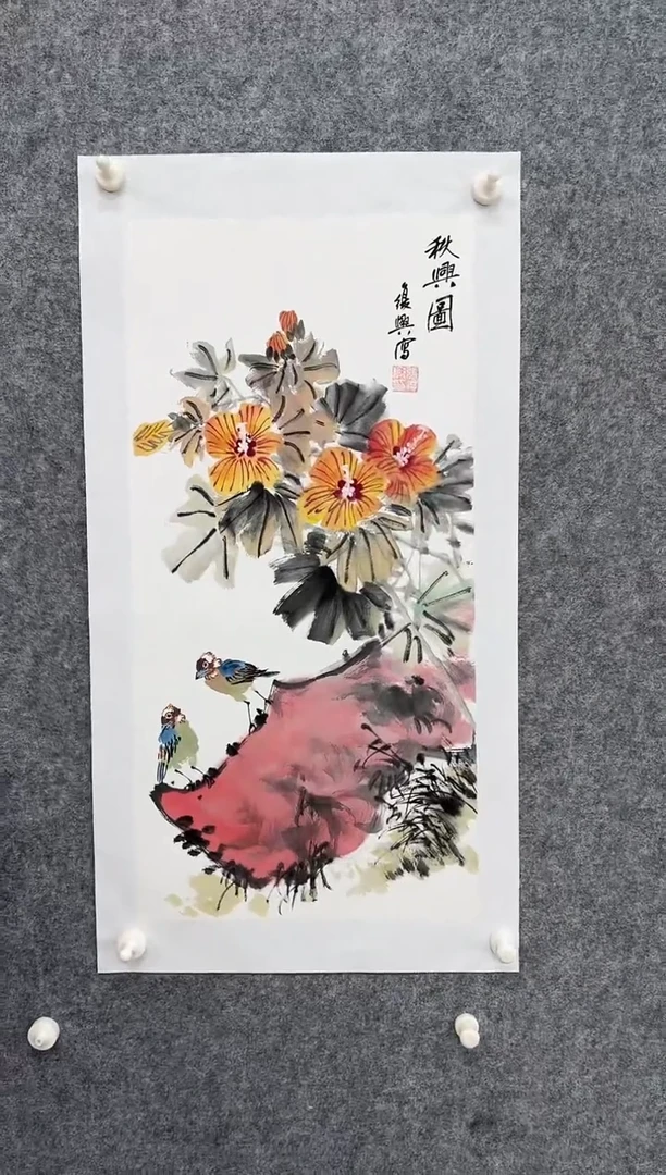 国画ST-ZFX老师绘画作品
