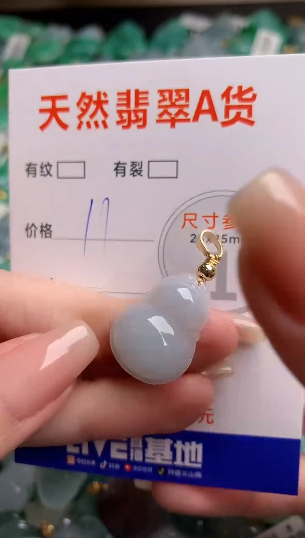 翡翠未镶嵌颈饰13003295