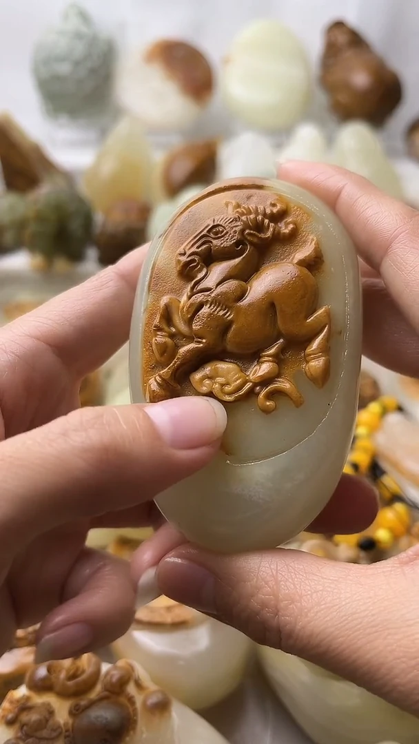 石材古青石棉纹正常不退换羊