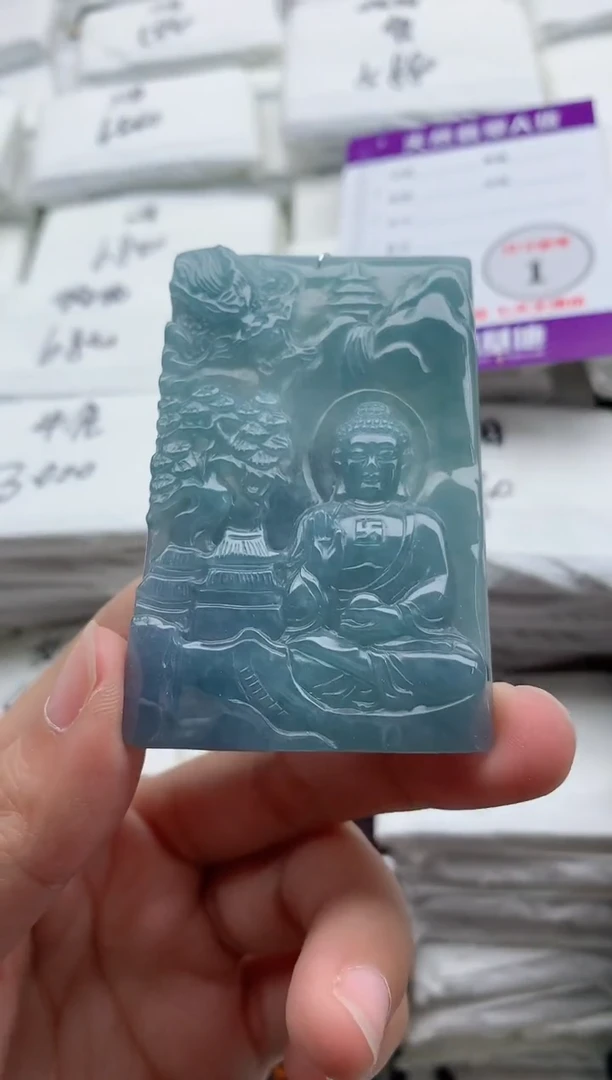 颈饰未镶嵌翡翠8
