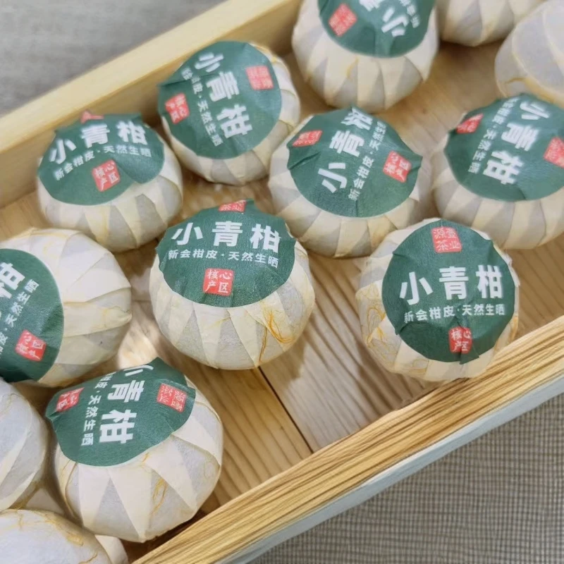 2024年茶坑圈枝小青柑 柑普茶250克/500克（2013年熟普）