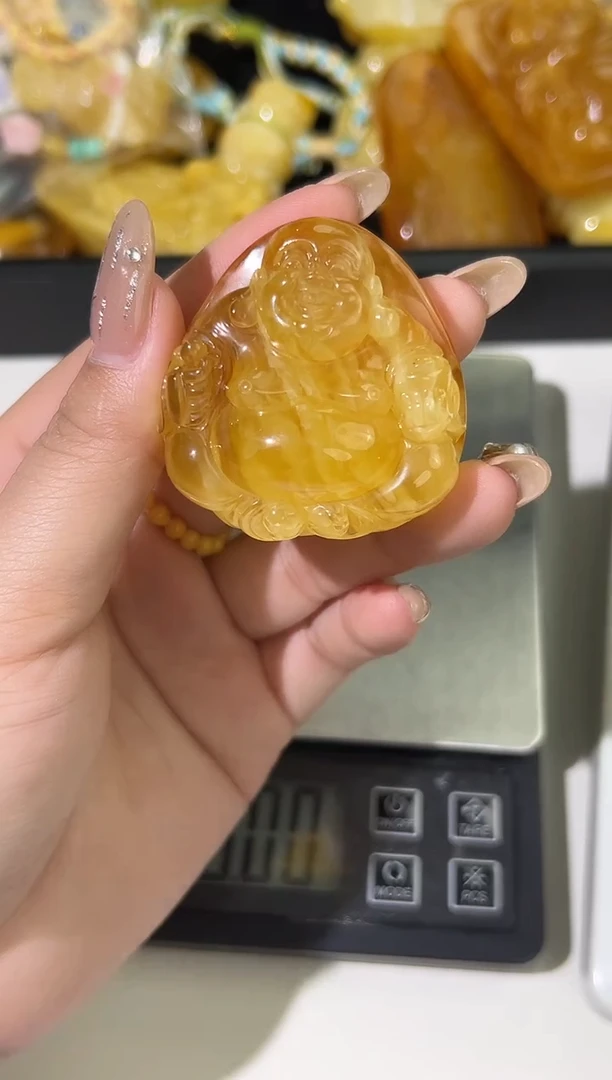 裸石琥珀未镶嵌天然琥珀蜜蜡吊坠